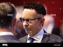 Bochum, Germany, January 31, 2020, ThyssenKrupp Annual General Meeting: Premal  Desai, Chairman of the Executive Board of thyssenkrupp Steel Europe AG  Stock Photo