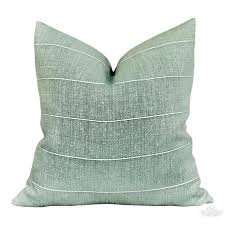Vintage Sage Green Pillow Cover Farmhouse Decor Pillow Etsy In 2020 Green Pillow Covers Green Pillows Decorative Green Pillows