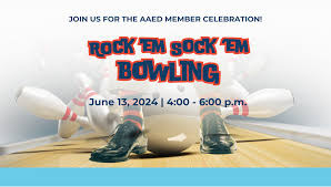 AAED Member Celebration: Rock 'Em, Sock 'Em Bowling