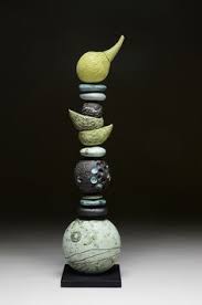 Byersmccurrystudio Com Red Sky Totem Series Totem Poterie Jardin Poterie Totem