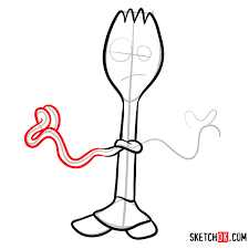 Check spelling or type a new query. How To Draw Forky From Toy Story 4 Sketchok Easy Drawing Guides