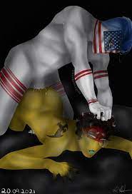 Rule34 - If it exists, there is porn of it  america (countryhumans),  germany (countryhumans)  4573938