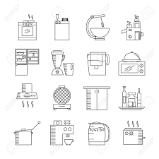 Abw appliances, local and independent, serves the dc and baltimore metro area. Kitchen Appliances Icon Set Collection Of High Quality Outline Elements On The Topic Of Kitchen Appliances 16 Symbols For Design Of Website Infographics Presentation Company S Visit Card Logo Stock Photo Picture