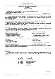 La chimie organique est d'une extraordinaire richesse. Subiecte È™i Barem La Chimie La Bacalaureat 2018 Cancan