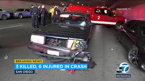 By city news service 5 hours ago. San Diego Accident Leaves 3 Dead Others Injured When Car Crashes Through Tents Abc7 Youtube