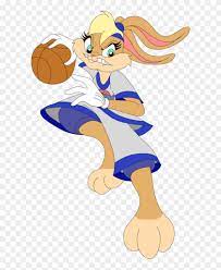 Bugs bunny, daffy duck, road runner and wiley coyote, tweetie bird and more coloring pictures and sheets to color. Bugs Bunny Basketball Clipart Lola Bunny Space Jam Png Transparent Png 856282 Pikpng
