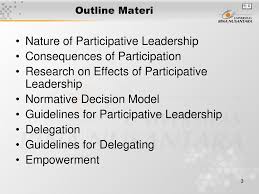 Maybe you would like to learn more about one of these? Pertemuan 7 Participative Leadership Delegation And Empowerment Ppt Download