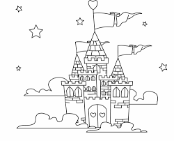 Kostenlose Malvorlage Prinzessin Prinzessinnen Schloß Und