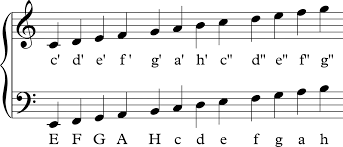 Klaviatur beschriftet / notation 2 darstellung der tonhohe : Noten Lernen Jeder Kann S Und Es Ist Nie Zu Spat