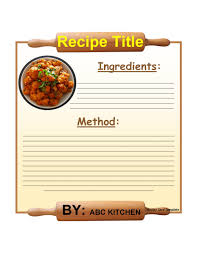 Light white, uncoated matte finish with an eggshell texture. 42 Perfect Cookbook Templates Recipe Book Recipe Cards