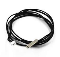 10pcs 50cm NTC Thermistor Temperature Waterproof Probe Wire 10K 1% 3950 W1209 W1401 Cable Sensor