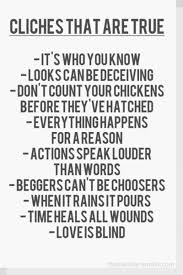Cliches Words Quotes Quotable Quotes Quotes