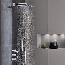 Mischbatterie dusche grohe grohe mischbatterie badewanne zr97. Grohe Grohtherm 3000 Cosmopolitan Unterputz Thermostat Set Cube Mit Brausegarnitur 34506000 Duschsysteme Dusche Unterputz Armatur Dusche