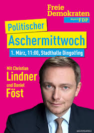 Lindner selbst wurde für die stark auf ihn selbst zugeschnittene kampagne mit bildern des bekannten fotografen olaf heine verhohnepiepelt: Aschermittwoch Mit Christian Lindner Fdp Bayern