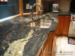 Blues in the night granite countertop. Blue Brazil Granite Kitchen Countertops Expert Installation Color Blue