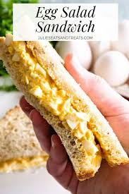 The Best Egg Salad Sandwich Recipe You Will Love This Creamy Egg Salad Sandwich That Has The Flav Deviled Egg Salad Egg Salad Sandwiches Egg Salad Recipe Easy