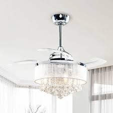 We were so excited to try this thing out! Master Bedroom Chandelier Fan Wayfair