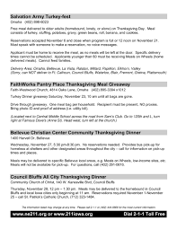 It was known as cena, latin for dinner. Thanksgiving Programs In The Metro
