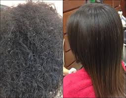 Before After Photo Gallery Magic Sleek Hair Straightening