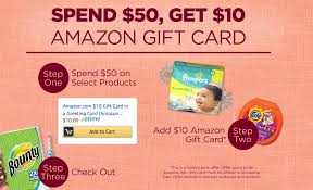 Save $10 on amazon orders using as few as 1 chase ultimate rewards point. Amazon Spend 50 On P G Items And Get 10 Back My Frugal Adventures