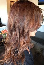 This shade by stylist lisa satorn gives a hefty dose of spice to dark brunette. Mane Interest Trending Auburn Brunette