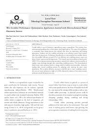 Distribution of pt ppi (persero) scm infrastructure. Pdf Wet Scrubber Performance Optimization Application Assisted With Electrochemical Based Ammonia Sensors