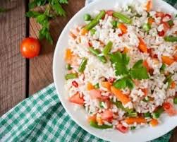 Recette De Salade De Riz Minceur Petits Pois Carottes Et Haricots Recette Salade De Riz Recette Salade De Riz Recette Salade