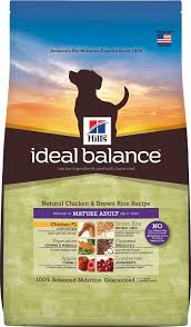 Hills Ideal Balance Natural Chicken Brown Rice Recipe Mature Adult Dry Dog Food 30 Lb Bag