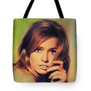 Eva Renzi, Vintage Actress Painting by Esoterica Art Agency