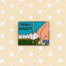 Repost Pulpfreepins Firmly Grasp It Surprise I M So Excited To Finally Drop This Pin Hard Enamel 1 5 Wide Ava Sticker Patches Pin And Patches Enamel Pins