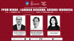 Ppkm menempatkan individu dan keluarga sebagai awal untuk mengembangkan stabilitas keuangan. Dialog Ppkm Mikro Langkah Bersama Sayangi Indonesia Ict Smkn 1 Bawang