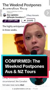 Replying to @Maximus Torres The Weekend has confirmed his Australia and new  zealand shows. Head to our website for more. 😭😭 #theweekndaustraliatour  #theweekndaustralia #theweekndaus #auslivemusic