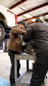 We just brought in this Ford F250 for a new transfer case! If your  truck—gas or diesel—needs fixing, we’ve got you covered. Reach out to us  for reliable service and get back