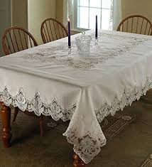 Imperial Embroidered Vintage Lace Design Tablecloth Color Cream Size 70 W X 140 D Want To Know More Click On Lace Tablecloth Table Cloth White Table Cloth