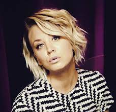 Kaley Short Bob Kaley Cuoco Short Hair Kaley Cuoco Hair Mom Hairstyles