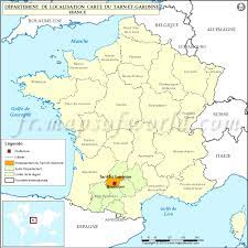 La commission exécutive de l'assemblée des départements de france a décidé de reporter la tenue du 90e congrès des départements de. Carte De Localisation Du Tarn Et Garonne 82 Tarn Et Garonne Departement France