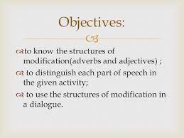 The document then contains various language leaving the door open to further modification.: Structures Of Modification
