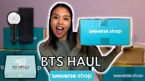 The official schedule for bts. Bts Unboxing 1 Weverse Shop Haul Youtube