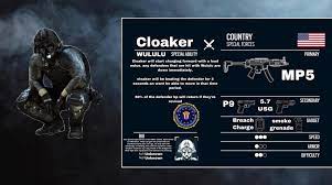 Operator: Cloaker from payday 2 (what do you think) : r/Rainbow6