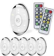 Perfect battery operated puck lights for kitchen, closet, cabinet, bookcase, utility room, jewelry display case, basement etc. Led Puck Light Led Lights Battery Operated With Remote Control Wireless Soft Lighting Under Cabinet Lighting For Kitchen Timer Dimmer 4000k Warm White 6 Pack Amazon Com