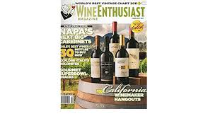 Wine Enthusiast February 2011 Magazine Worlds Bestvintage