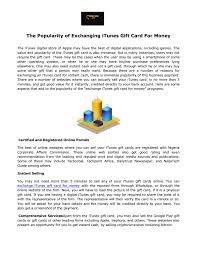 We did not find results for: The Popularity Of Exchanging Itunes Gift Card For Money By Cardnoshnigeria Issuu