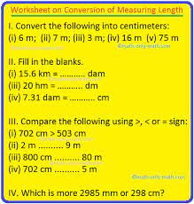 Maybe you would like to learn more about one of these? Worksheet On Conversion Of Measuring Length Kilometres Into Meters