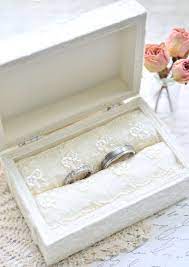 Elegant Ring Bearer Box With Pillow Insert Proposal Ring Box Anniversary Ring Box Vintage Style Ring Bearer Box Caixa De Aliancas Aliancas De Casamento Porta Alianca Casamento