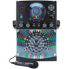 The Singing Machine Sml385btbk Bluetooth Cd G Karaoke System Black Walmart Com