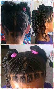 Criss Cross Braids And Twist Hair Style Twist Hairstyles Baby Girl Hairstyles Hair Styles