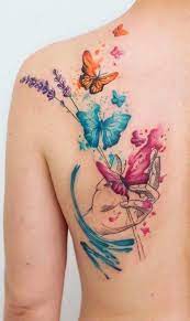 40 Simple Unique Tattoo Ideas Designs For You Butterfly Tattoos Images Watercolor Butterfly Tattoo Tattoos