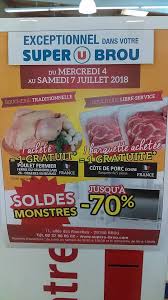 Super u clémence ii à igoville, automobile, horaires, téléphone, avis, plan. Super U Brou Soldes Monstres Du Mercredi 4 Au Samedi 7 Facebook