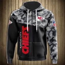 Kansas city chiefs nfl mens solid gaiter hoodie $ 44.99. 20 Off Men S Kansas City Chiefs Military Hoodies 3d Sweatshirt Long Sleeve 4 Fan Shop
