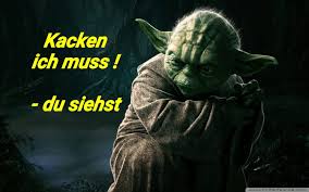 Yoda Lustig Witzig Sprüche Bild Bilder Jacken Ich Muss Du Siehst